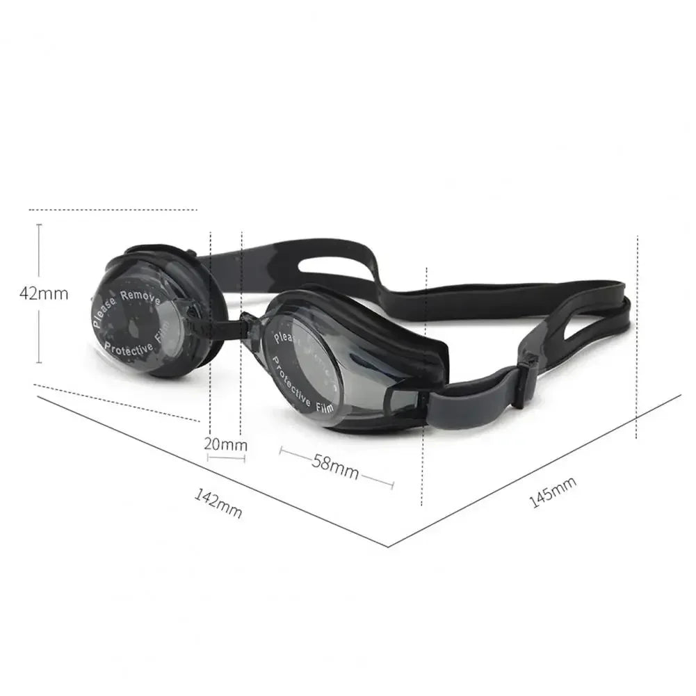 Gafas de natación con diseño ergonómico para hombres.