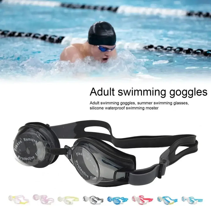 Gafas de natación con diseño ergonómico para hombres.