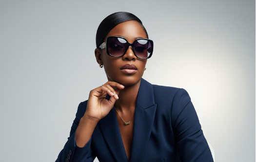 Designer sunglasses with UV400 protection at All Things Eyes optical boutique in Bridgeport CT