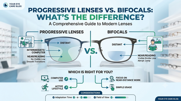 Progressive Lenses vs. Bifocals: What’s the Difference and Which Is Right for You?