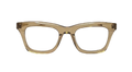 Clear eyeglasses on a transparent background