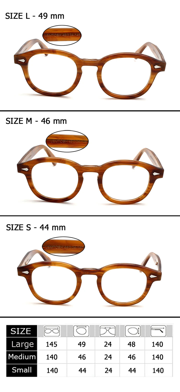 JackJad Acetate Eyeglasses