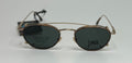 J. Garcia Thistle Ghost — Vintage Gold Round Frames, Made in Italy (1990s)