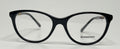 Black Burberry eyeglasses on a white background