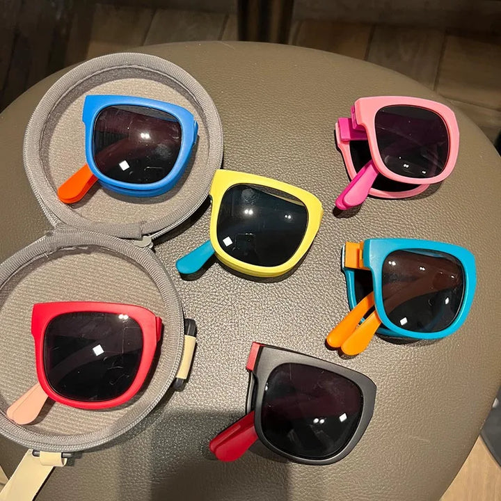 Colorful Folding Sunglasses for Kids